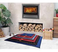 Jenny Wren - Canvas Crate Cage Pad Mattress| Water Resistant | Orthopaedic Permaloft Filling | Non-Slip Underside | Heavy Duty Cage Mat | - 24” x 18” (0.61m x 0.46m) - Black