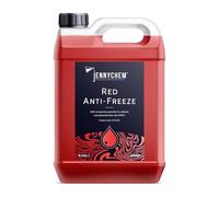 Jennychem Industrial Chemicals 5L Longlife Red Antifreeze and Coolant Super Concentrated Universal in Both Petrol and Diesel Engines Including Turbo-Charged. 5 Year Inhibitor Package