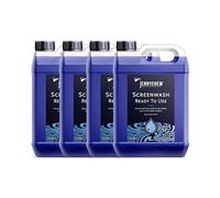 Jennychem Ready Mixed Screenwash Windscreen Fluid 4x5L. All Seasons with -6°C Antifreeze Windscreen Wash Protection. Screenwash Ready To Use Car Windscreen Wash with Streak Free Finish