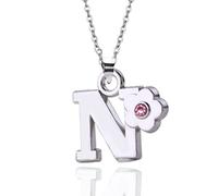 JennyWrenJewels Initial Letter A-Z Pendant Necklace | Gifts for girls birthday, christmas, party | Personalised Jewellery Gift for daughter, niece, friend, sister