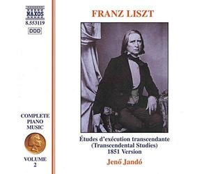 JENO JAN - LISZT PIANO MUSIC VOL 2 - CD - K600z