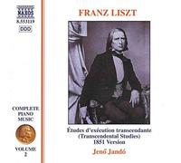 JENO JAN - LISZT PIANO MUSIC VOL 2 - CD - N600z