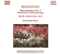 Jeno Jando - Beethoven: Piano Sonatas Vol. 7 - Op. 26 & Op. 31, Nos. 1 & 3
