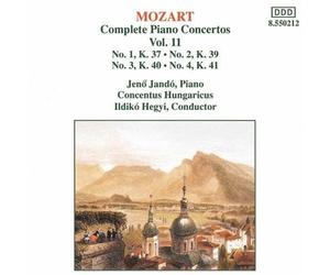 Jeno Jando - Mozart: Piano Concertos 1-4