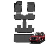 Jenofa-Floor Mats for Subaru Ascent 2019-2025 7/8 seat Car Mats for Ascent Bench&Bucket seat All Weather Floor Liner Cargo Mat Custom Fit Automotive Full Set Accessories 2025
