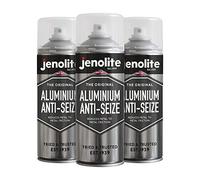 JENOLITE Aluminium Anti-Seize Aerosol | HIGH TEMPERATURE RESISTANT (900°C) | Protects Against Galling, Seizure, Rust & Corrosion | 3 x 400ml
