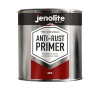 JENOLITE Anti-Rust Primer Paint | RED OXIDE | 1 Litre | High Performance Metal Primer | Rust & Corrosion Protection | Undercoat Paint For Cars, Radiators, Garden Furniture & More