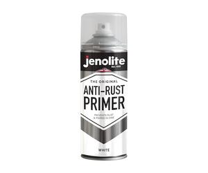 JENOLITE Anti-Rust Primer Spray Paint | WHITE | 400ml | High Performance Metal Primer | Rust & Corrosion Protection | Primer Paint For Cars, Radiators, Garden Furniture & More