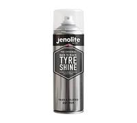 JENOLITE Back To Black Tyre Shine Aerosol | Restores & Protects Tyres | Instant Tyre Dressing |Long Lasting Wet Look Shine | 500ml