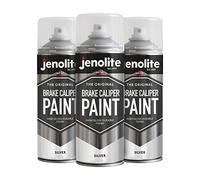 JENOLITE Brake Caliper Paint | Silver | 3 x 400ml | Restore & Transform Car Brake Calipers