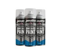 JENOLITE Brake Caliper Spray Paint Blue Gloss 3 x 400ml Heat Resistant | Professional Caliper Restoration Paint - Heat Resistant, Durable Chip-Resistant Gloss Finish, Easy Aerosol Apply (RAL 5017)