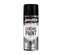 JENOLITE Chrome Spray Paint | Smooth Metallic Silver | Chrome Colour | Multi-Surface Paint For Metal, Wood, Plastic, Ceramic | Suitable For Interior & Exterior Use | 400ml