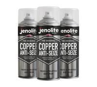 Jenolite Copper High Temperature Resistant Anti-Seize Spray - 400Ml - 3-Pack