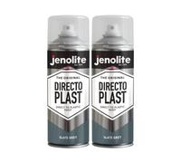 Jenolite Directoplast Multi-Surface Paint - Slate Grey Gloss - 400Ml Spray Can - 2-Pack