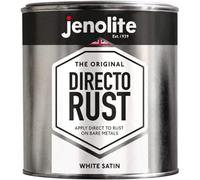 Jenolite Directorust All-In-One Multi-Surface Paint - White Satin - 1L
