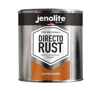 JENOLITE Directorust Copper Paint - Apply Direct to Rust - Primer, Undercoat and Topcoat - Gloss - 1 Litre
