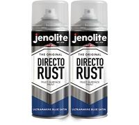 JENOLITE Directorust Spray Paint Ultramarine Blue 2 x 400ml Satin Finish