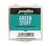 JENOLITE Green Stuff Modelling Putty | Blue & Yellow | 36" (91cm) | Green Stuff Putty for Gaming and Miniature Modelling | Quick Drying