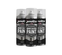 Jenolite High Gloss Brake Caliper Paint - Black - 400Ml -3-Pack