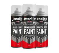 Jenolite High Gloss Brake Caliper Paint - Red - 400Ml -3-Pack