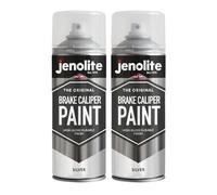 Jenolite High Gloss Brake Caliper Paint - Silver - 400Ml - 2-Pack