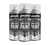 Jenolite High Gloss Brake Caliper Paint - Silver - 400Ml -3-Pack