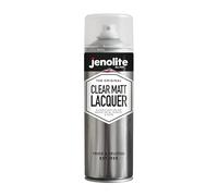 JENOLITE Matt Lacquer Spray Paint - 500ml Crystal Clear Finish for DIY, Trade, Automotive - Protects Surface & Paintwork from Corrosion, UV Damage - Non-Yellowing Sealer