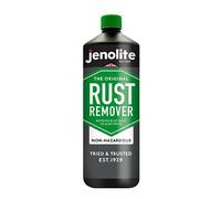 JENOLITE Non-Hazardous Rust Remover 1 Litre Water Based Non-Toxic | Water-Based Rust Remover - Environmentally Friendly & Non-Toxic, For Iron, Steel, Chrome & Aluminium, Immerse, Soak & Rinse