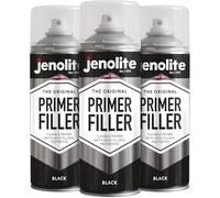 JENOLITE Primer Filler Spray Paint Grey 2 x 500ml - Acrylic Epoxy Primer | High Fill Multi-Surface Primer Paint, Fills Small Dents & Scratches, Perfect For Car Bodywork, 3D Printer Models & More