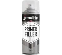 JENOLITE Primer Filler Spray Paint | GREY | High Fill Multi-Surface Primer Paint | Fills Small Dents & Scratches | Perfect For Car Bodywork, 3D Printer Models & More | 400ml