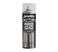 JENOLITE Rubber & Plastic Conditioner Aerosol 500ml Restores Colour | Restores Colour & Shine to Faded Rubber & Plastic Trim - For Door Seals, Wiper Blades, Bumpers & Dash, Prevents Drying Out