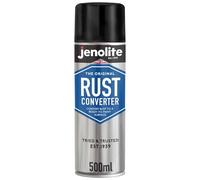JENOLITE Rust Converter Spray | 500ml | Fast-Acting Epoxy Based Rust Treatment & Inhibitor for Metal | Converts Corrosion into a Stable, Ready-to-Paint Surface