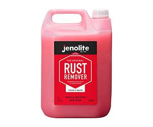 JENOLITE Rust Remover for Metal Thick Liquid 5L Quick Non-Drip Formula | Fast Acting Thixotropic Rust Remover For Metal, Removes Rust Back To Bare Metal, Suitable For Use On Vertical Surfaces