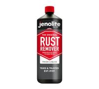 JENOLITE Rust Remover Thick Liquid, 1L Non-Drip Formula - Fast-Acting Rust Remover for Metal, Removes Rust to Bare Metal, Ideal for Vertical Surfaces
