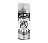 Jenolite Rust Resistant Stove & Bbq Vht Paint - Silver - 400Ml Spray Can