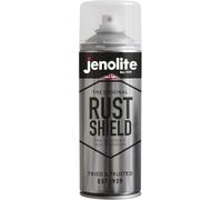 JENOLITE Rust Shield Clear Lacquer Spray 400ml - Clear Coat Spray Paint | Clear Acrylic Sealer Spray for Cars, Motorcycles, DIY Crafts - High Temp Resistant +180°C Spray Lacquer