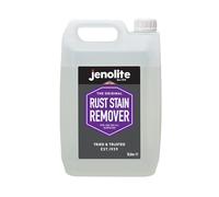 JENOLITE Rust Stain Remover Refill 5L Fast Acting Rust Remover | Rust Cleaner for Interior & Exterior Use - Rust Remover for Stone Patio, Driveway, Tiles, Bathroom, Sink, Toilet & Wall