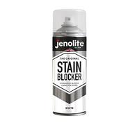 JENOLITE Stain Blocker Paint | WHITE | 400ml | Damp Seal & Stain Blocking Spray Paint | Damp & Anti Mould Paint For Walls & Ceilings | Immediately Block Stains, Mould & Mildew