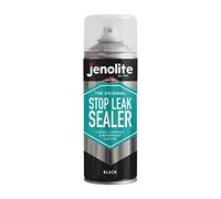JENOLITE Stop Leak Sealer Spray Black 400ml | Waterproof gutter and flat roof sealant - fills, seals and stops leaks with long-lasting protection