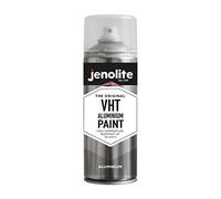 JENOLITE VHT Aluminium Spray Paint Silver 400ml - Heat Resistant 650°C | Perfect for Automotive Use & Areas Exposed to High Heat/High Temperature, Exhaust, Engine, Stove - Rust & Corrosion Resistant
