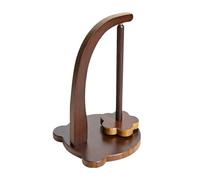 JENPECH Wood Yarn Holder for Crocheting, Yarn Ball Holder with Upgrade Magnetic Attachments, Wool Jeanie Yarn Holder Spinner with Smooth Rotation, for Knitting Lovers & Knitting Teaching Brown