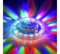 JENREEY LED Galaxy Wheel 360 Degree Sound Activated Disco Party Light with 48 LEDs Perfect for Any Celebration