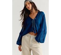 Jen's Pirate Booty Acinda Top at Free People in Ocean Blue, Size: Small - female