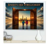 Jenseits der Wirklichkeit -Surreale Visionen (hochwertiger Premium Wandkalender 2027 DIN A2 quer), Kunstdruck in Hochglanz: Eine faszinierende Welt, in der das Unmöglich Wirklichkeit wird.