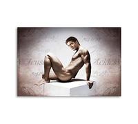 Jensen Ackles Almost Naked Poster Decorative Painting Canvas Wall Posters And Art Picture Print Modern Family Bedroom Decor Posters 08x12inch(20x30cm)
