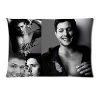 Jensen Ackles Custom Design Pillowcase Pillow Sham Queen Size Pillow Cushion Case Cover Two Sides Printed 20x30 Inches