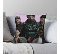 Jensen Ackles Soldier Boy Square Pillowcase Polyester Linen Velvet Creative Zip Decorative Home Cushion Cover