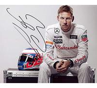 Jenson Button - F1 Formula One Autograph Signed A4 Photo Print