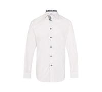Jenson Samuel Mens Regular fit Formal Itailan Designer Shirt - Variations (XL, White Blue Paisley)