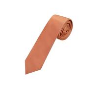 Jenson Samuel pastel paisley plain wedding ties (Copper)